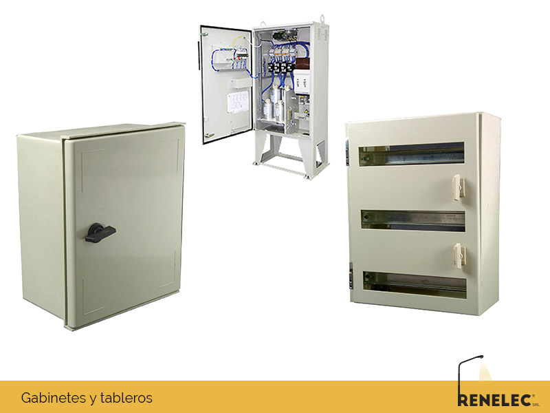 Gabinetes y tableros – Renelec | Materiales eléctricos para redes de